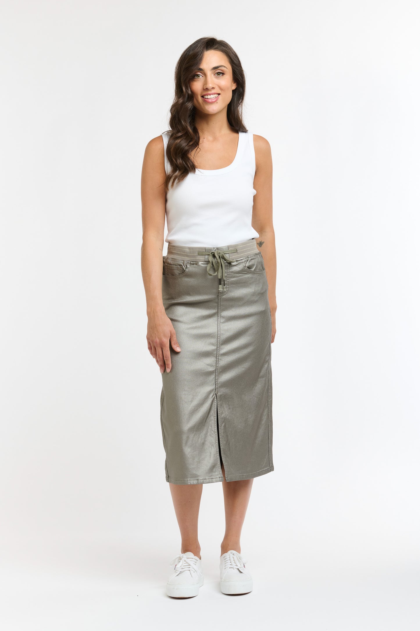 Hugo Skirt - Gunmetal