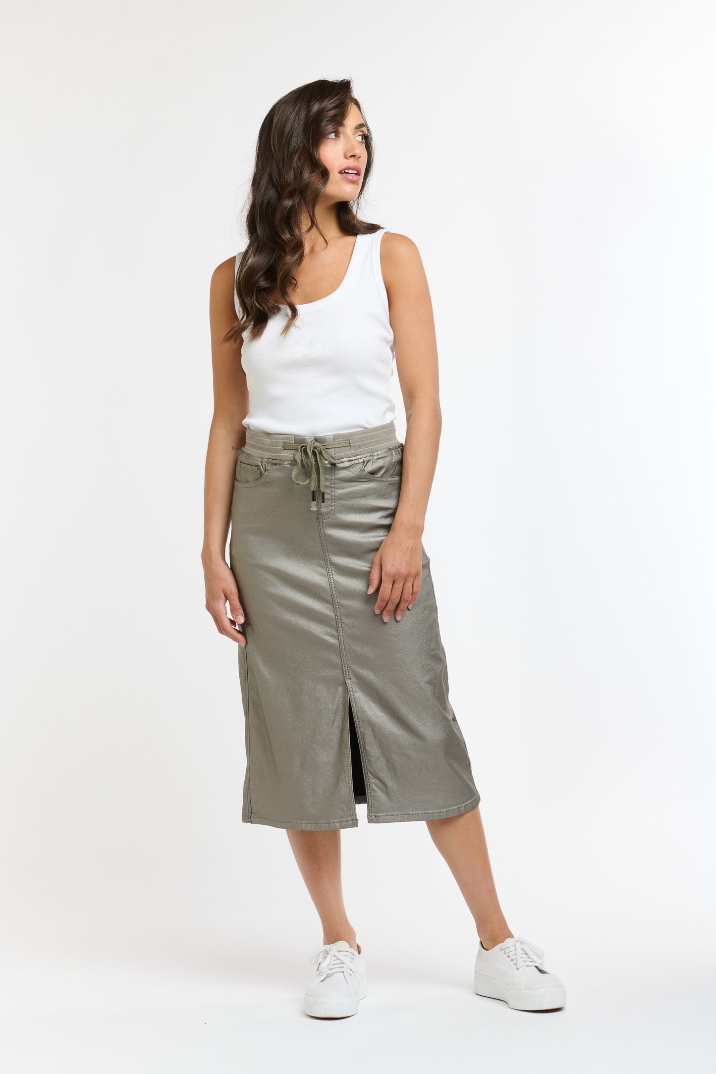Hugo Skirt - Gunmetal