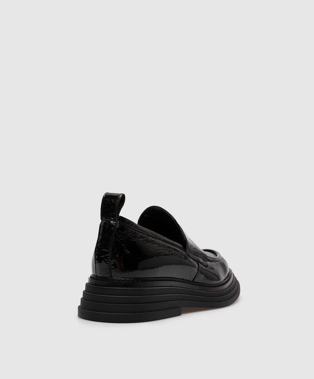 Leather Loafers - Black