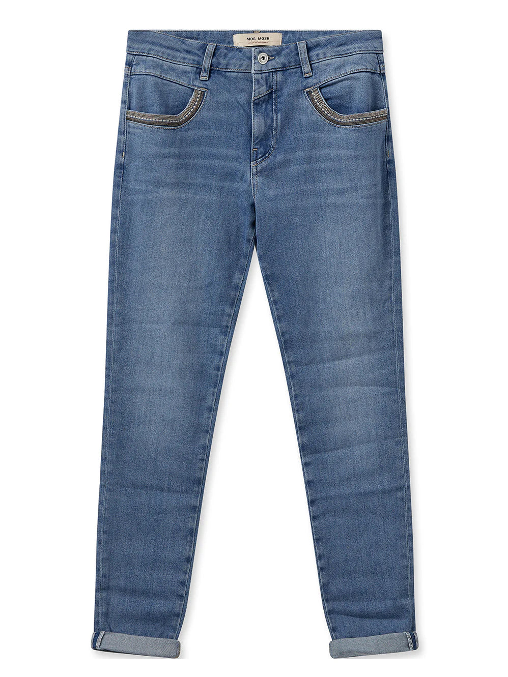 Naomi Nion Ring Jeans - Blue