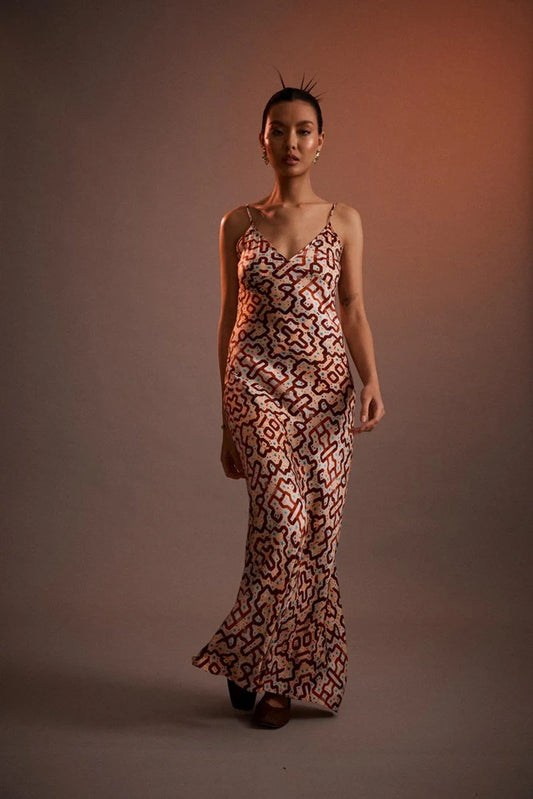 Calliope Triangle Slip Dress