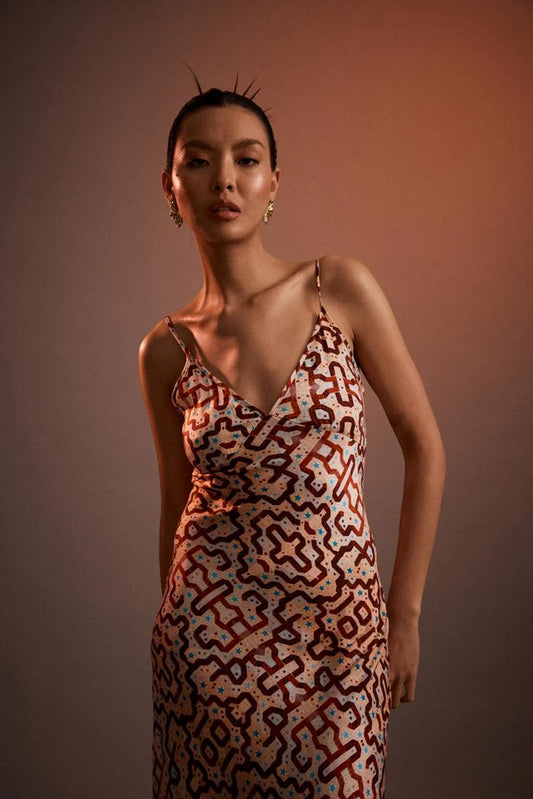 Calliope Triangle Slip Dress