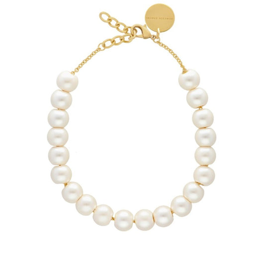 Necklace Short Pearl Small Beads