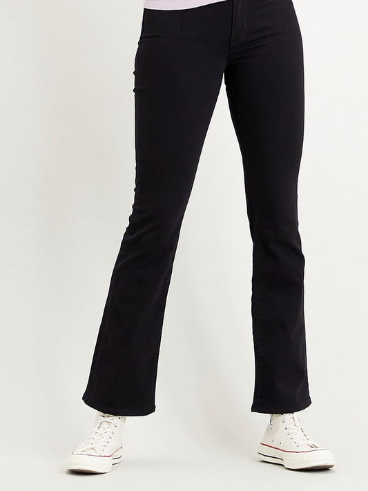 725 High Rise Bootcut - Night is Black