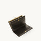 The Large Forever Love Studded Wallet - Warm Gold