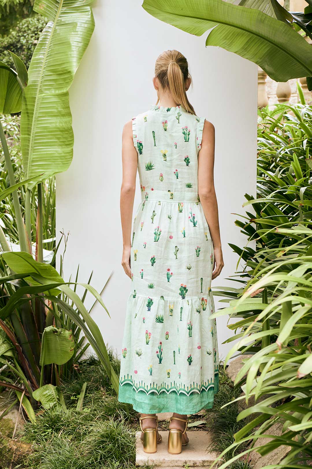 Ayla Maxi Dress - Cactus