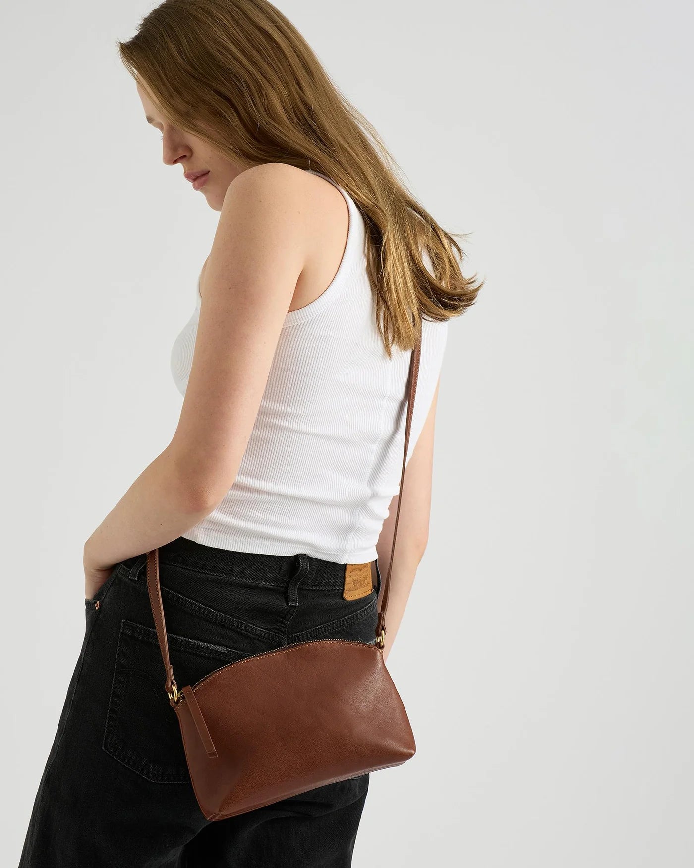 Cleo Crossbody - Cognac