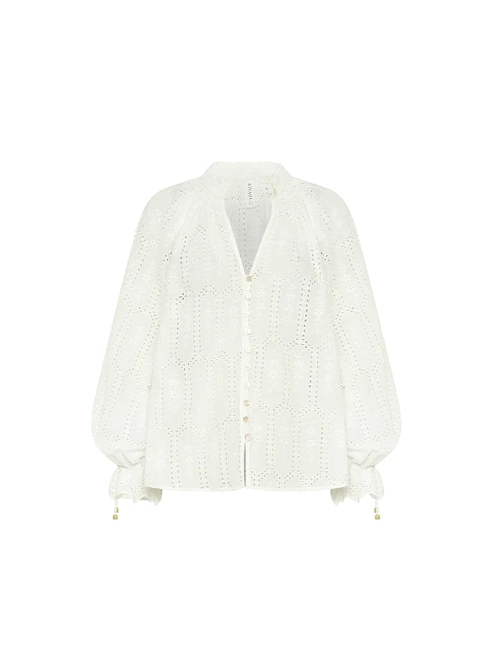 Haven Blouse - Ivory