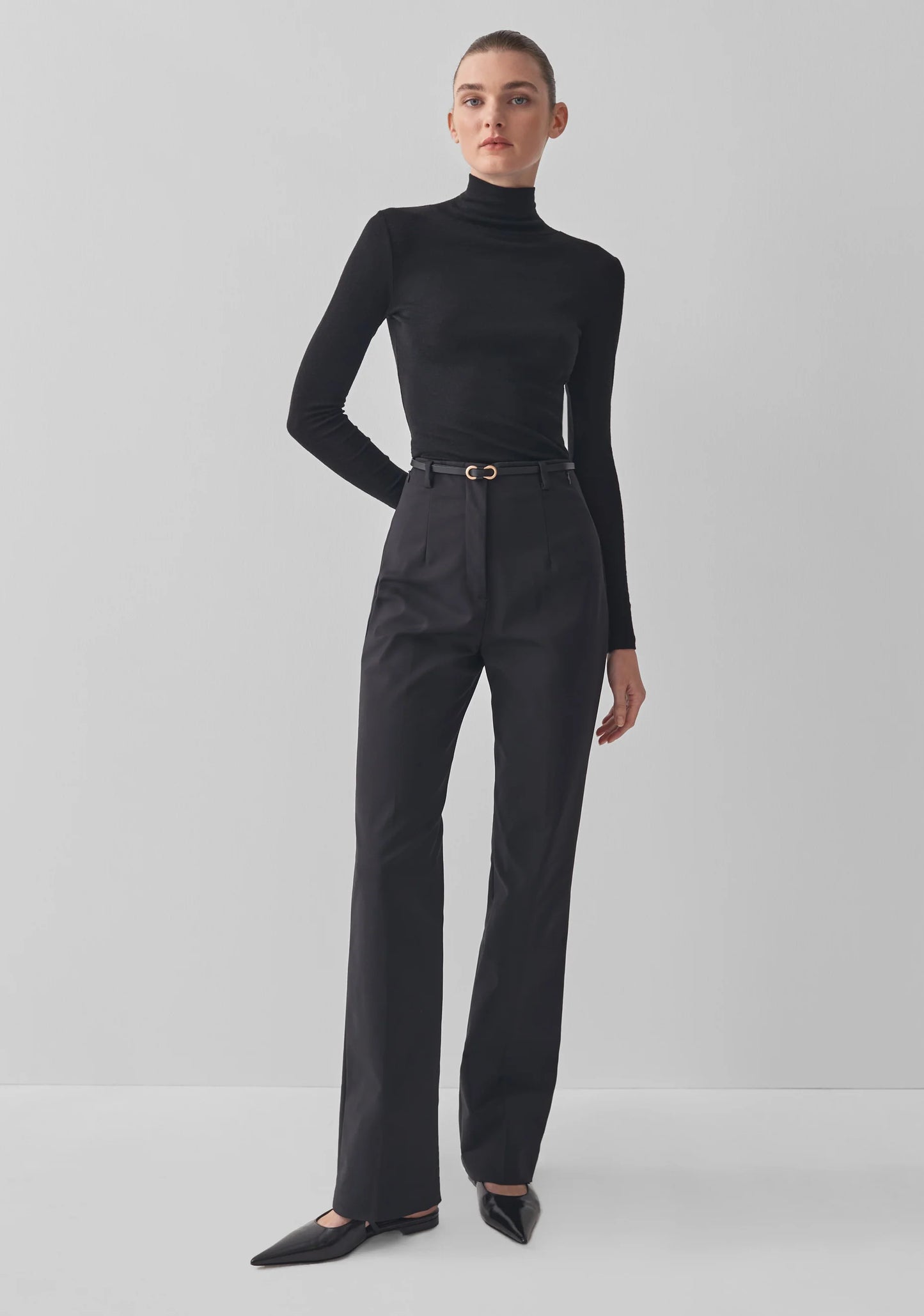 Vaucluse Crop Trouser - Black