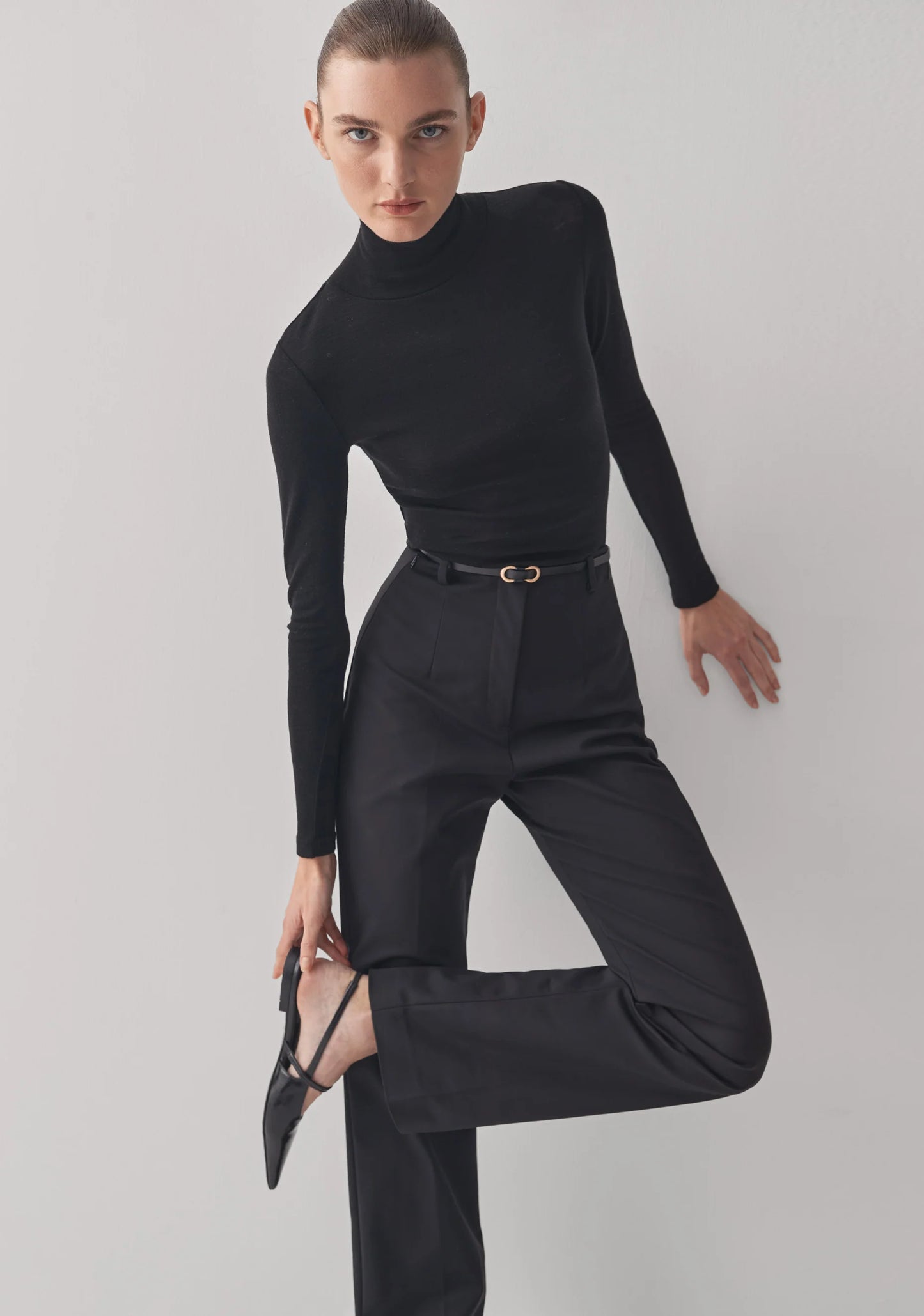 Vaucluse Crop Trouser - Black