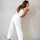 Erica Belted Pant White