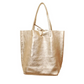 Large Tote - Metallic Gold