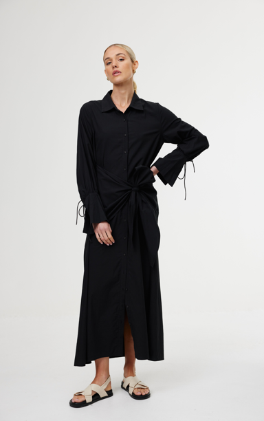 Dakota Maxi Dress - Noir