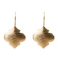 Morroccan Drop Earrings - Gold