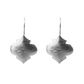 Morroccan Drop Earrings - Silver