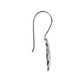 Morroccan Drop Earrings - Silver