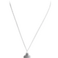 Moroccan Drop Necklace - Silver