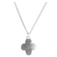 Moroccan Drop Necklace - Silver