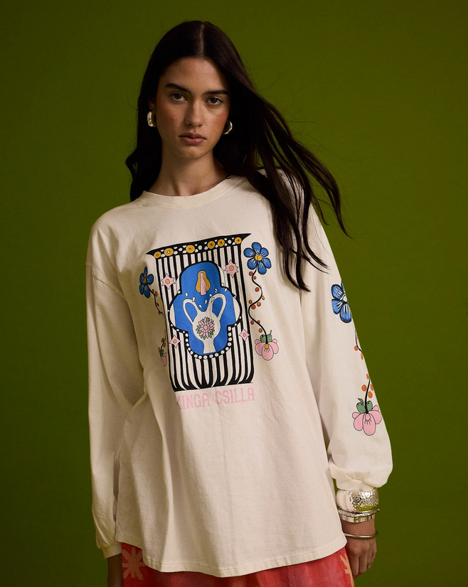 KINGA Talavera Roses Tee