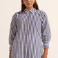 Agile Top - Navy Stripe