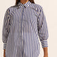 Agile Top - Navy Stripe