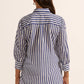 Agile Top - Navy Stripe