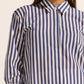 Agile Top - Navy Stripe