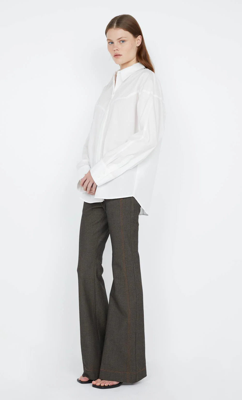 Arlo Yoke Shirt - White