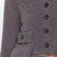 Josie Crop Cardigan - Charcoal