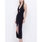 Odeya Halter Dress - Black