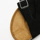Zurich - Black Suede Leather