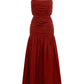 Aurelia Dress - Merlot