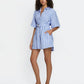 Capri Mini Dress - Blue Stripe