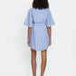 Capri Mini Dress - Blue Stripe