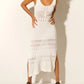 Riza Midi Dress - Ivory