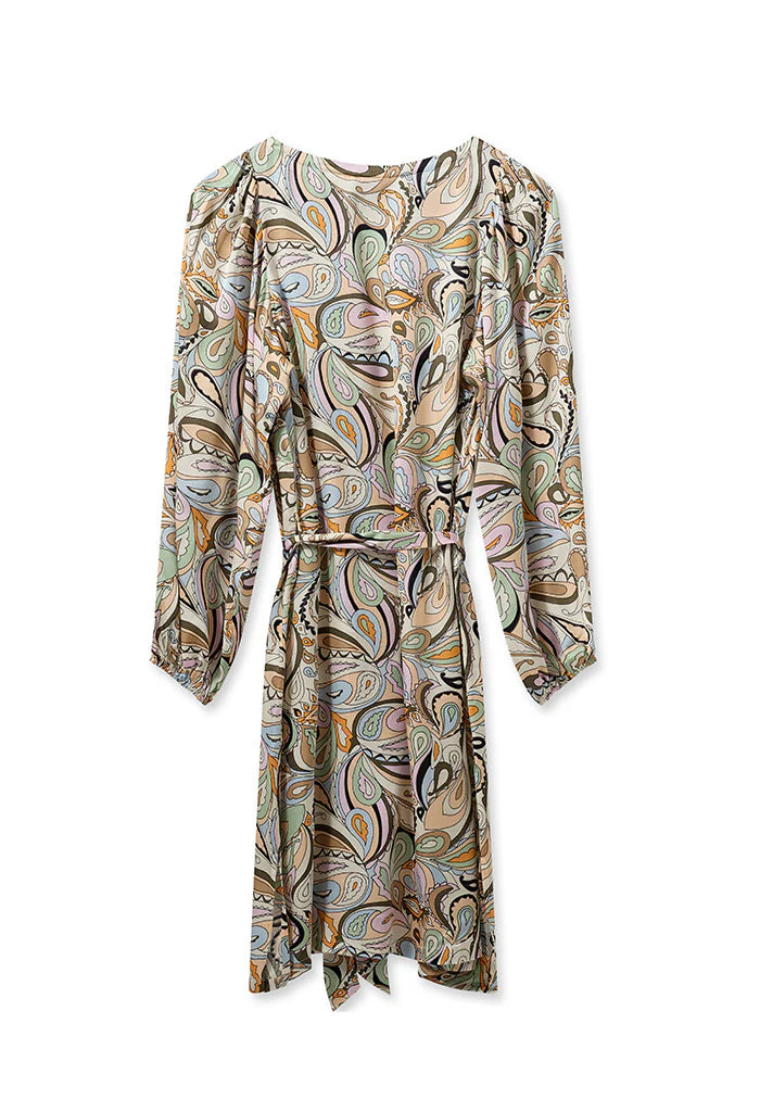 Rosaleen Arzu Dress - Smoke Green