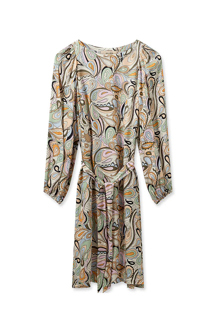 Rosaleen Arzu Dress - Smoke Green