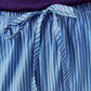 Zatybay Pants - Aqua Stripes