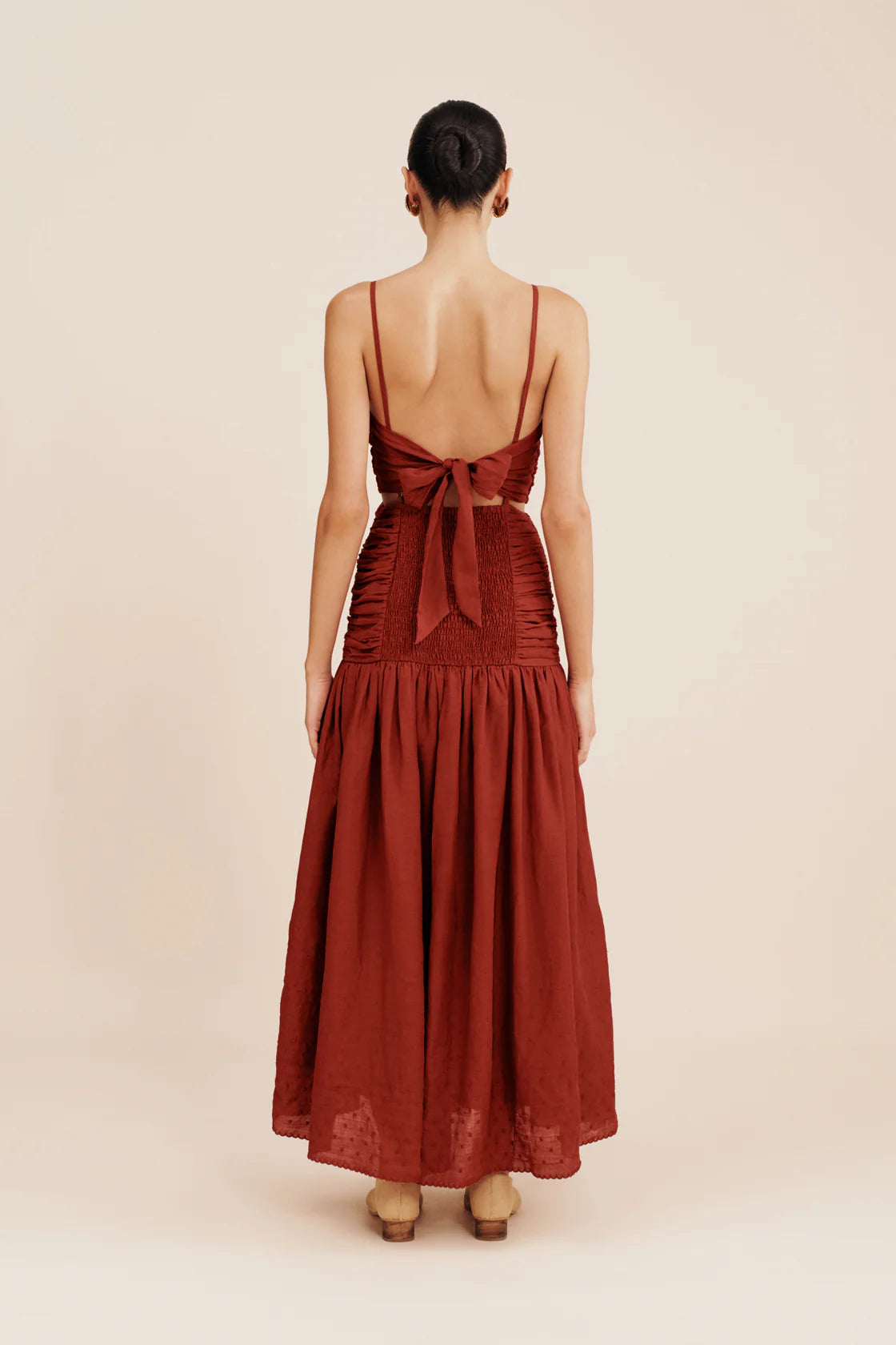 Aurelia Dress - Merlot