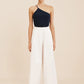 Axel One Shoulder Singlet - Navy
