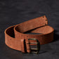 WTF Double Cross Belt - Cognac