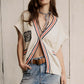 WTF Double Cross Belt - Cognac