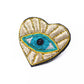 PRE ORDER - Parisian Gold Evil Eye Brooch