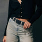 WTF Double Cross Belt - Black