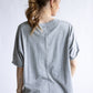 Nina Tee V - Heather Grey