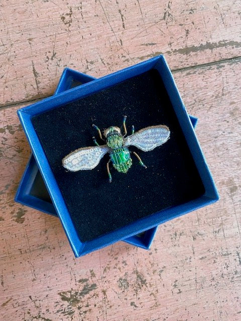 Field Bee Brooch