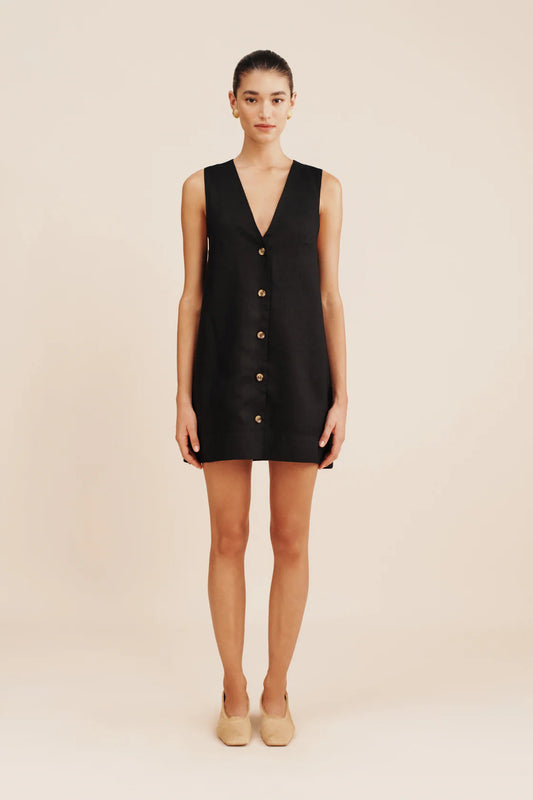 Nancy Mini Dress - black