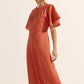 Pavillion Dress - Nectarine