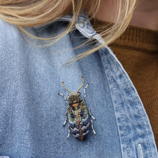 Florentinus Beetle Brooch