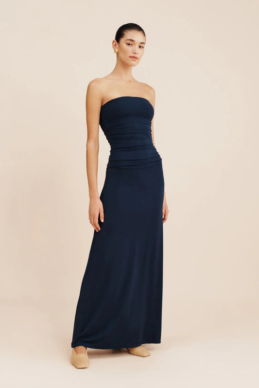 Sasha Strapless Dress - Royal Blue